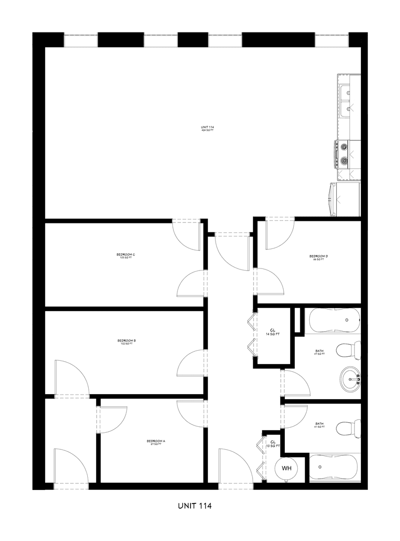 Athens Apartment: 580 E Broad St
