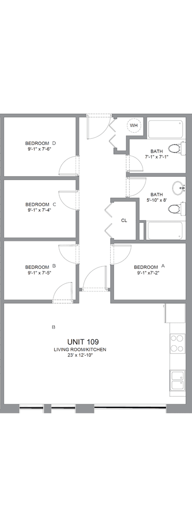 Athens Apartment: 580 E Broad St