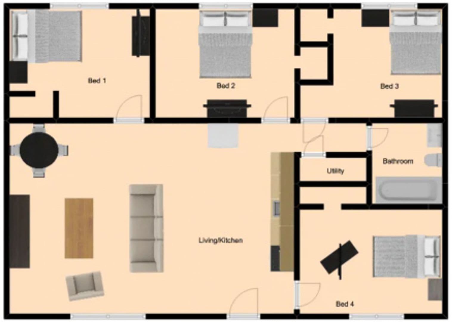 Cedar Falls Apartment: 2112 Merner Ave