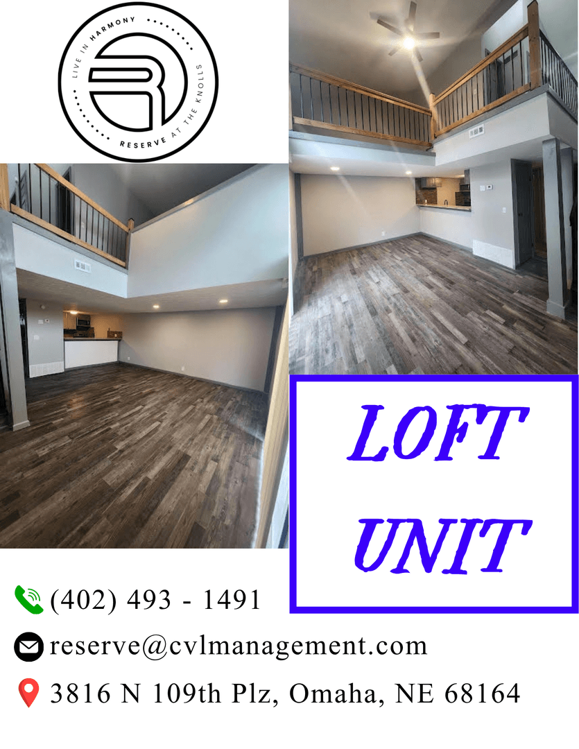Omaha Apartment: 3816 109th Plaza