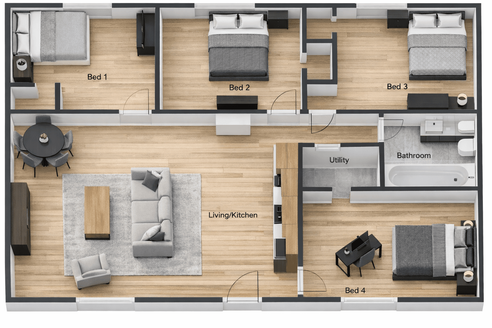 Cedar Falls Apartment: 2112 Merner Ave