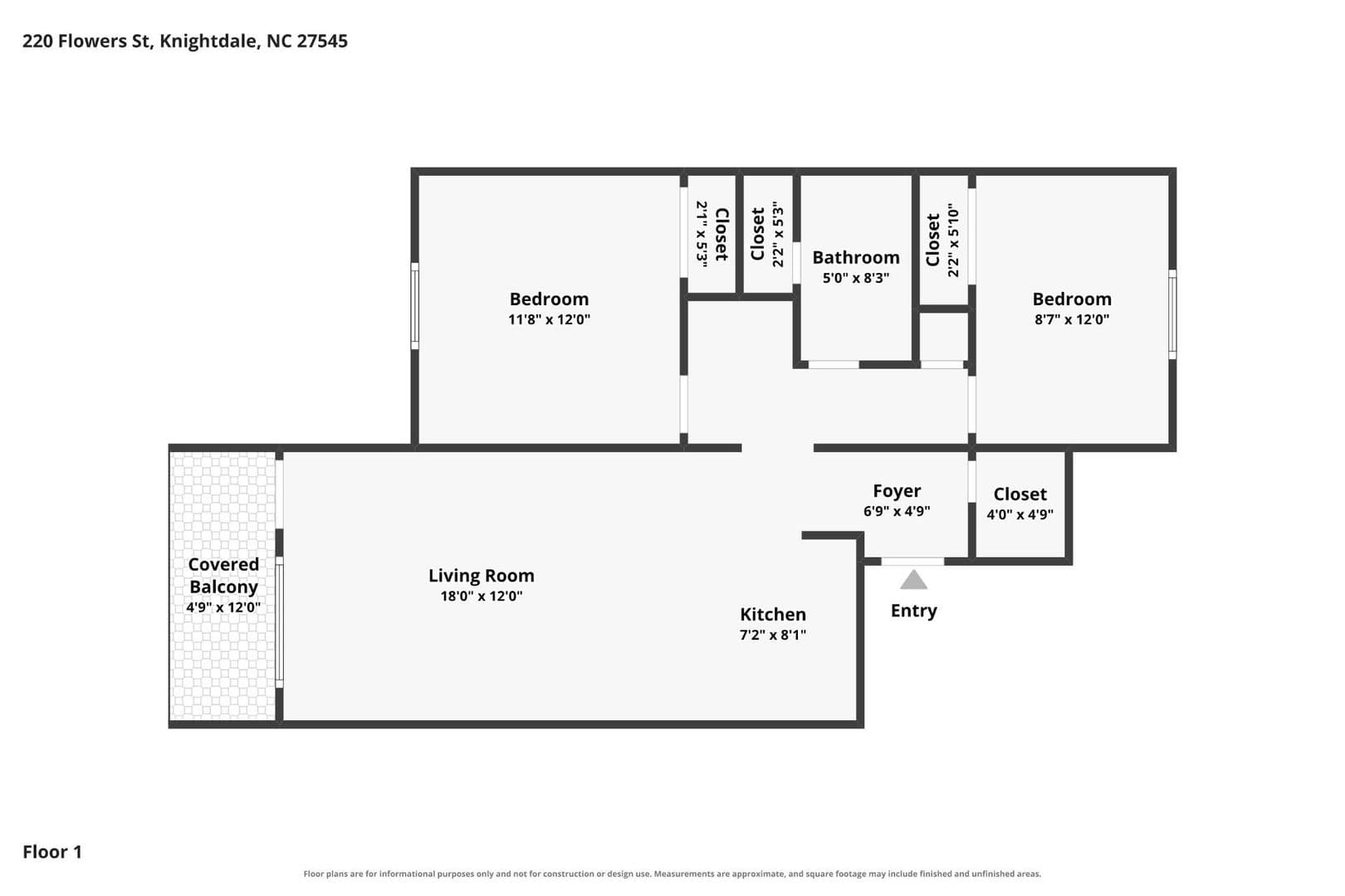 Knightdale House: 220 Flowers St