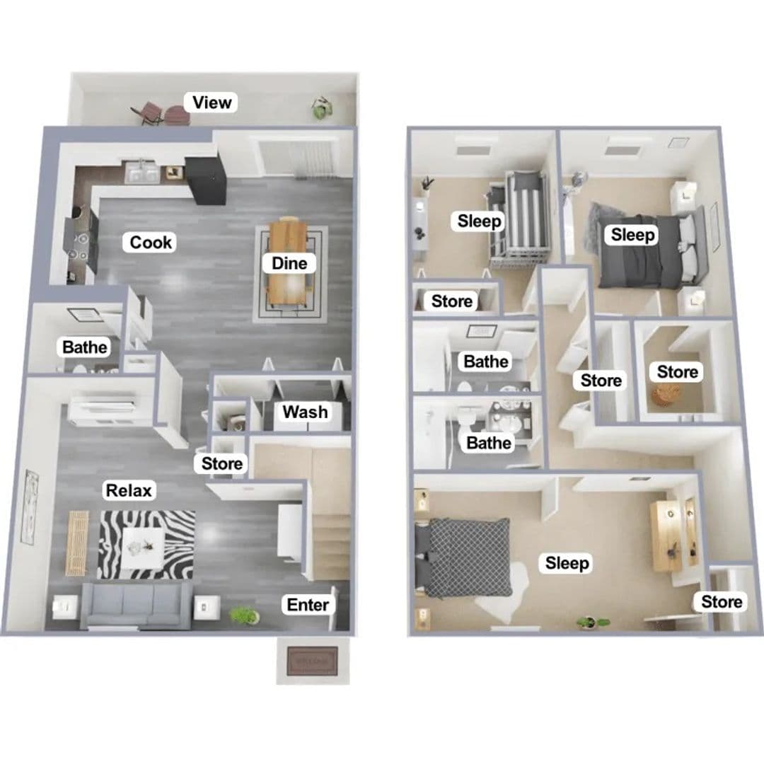 Albany Apartment: 2507 Nottingham Way
