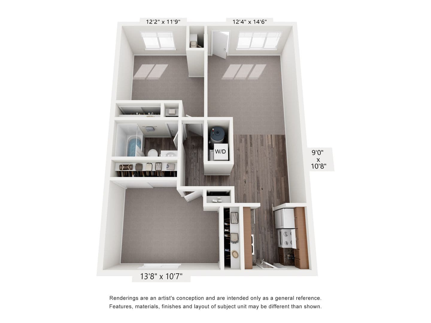 Miamisburg Apartment: 1804 Belvo Rd. #2