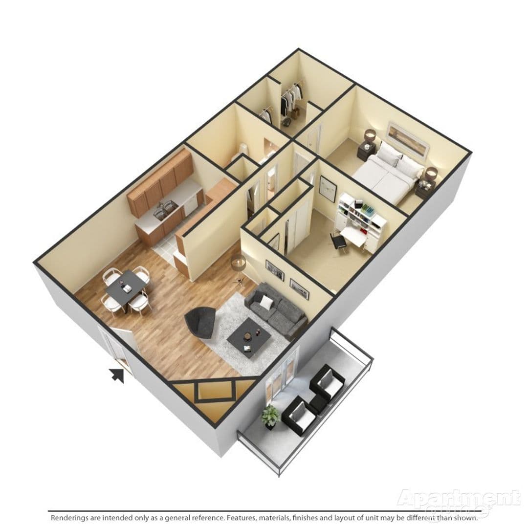 Columbia Apartment: 1420 Old Manor Road