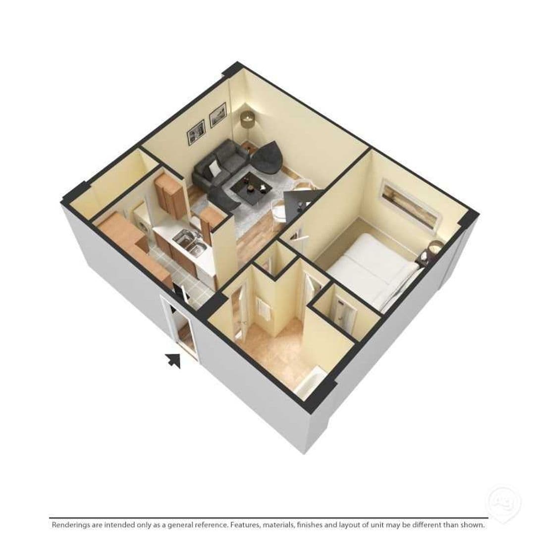 Columbia Apartment: 1100 Wheat Street 410
