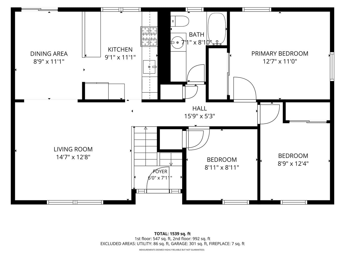 Bloomingdale House: 128 Reeve Ave,