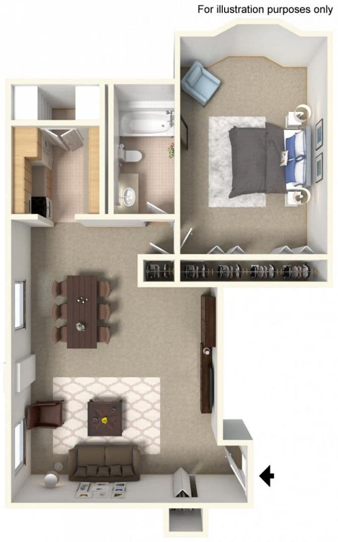 Greenfield Apartment: 6510 W. English Meadows Dr.