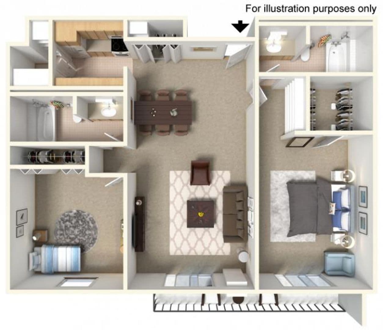 Greenfield Apartment: 6510 W. English Meadows Dr.