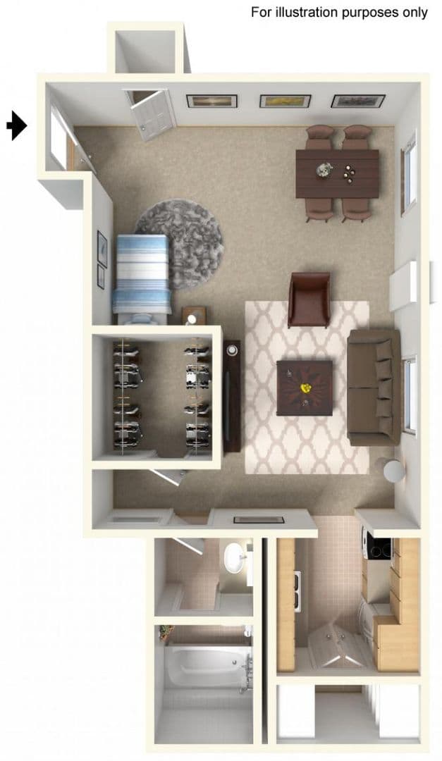 Greenfield Apartment: 6510 W. English Meadows Dr.