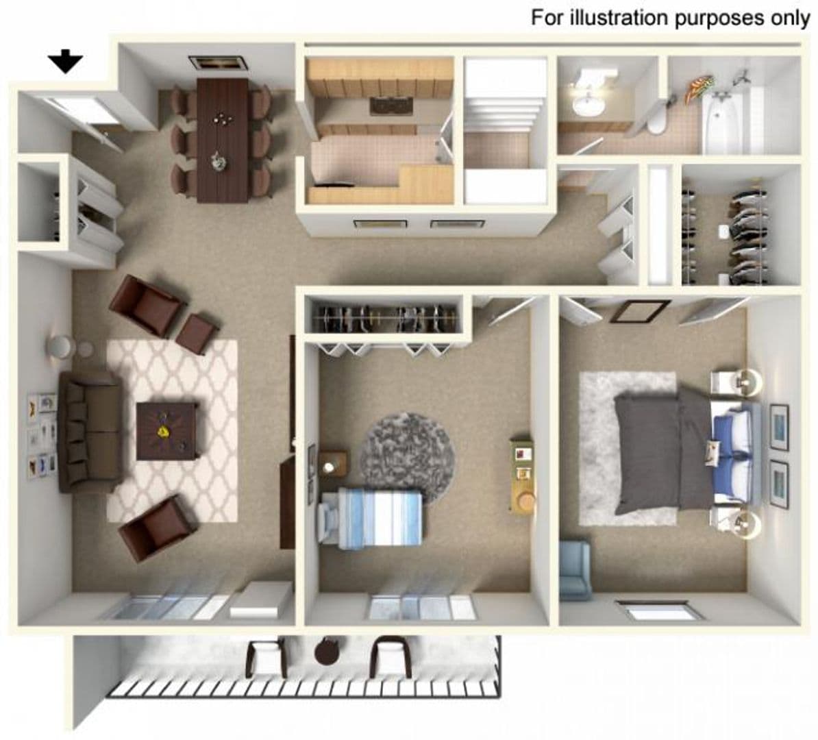 Greenfield Apartment: 6510 W. English Meadows Dr.