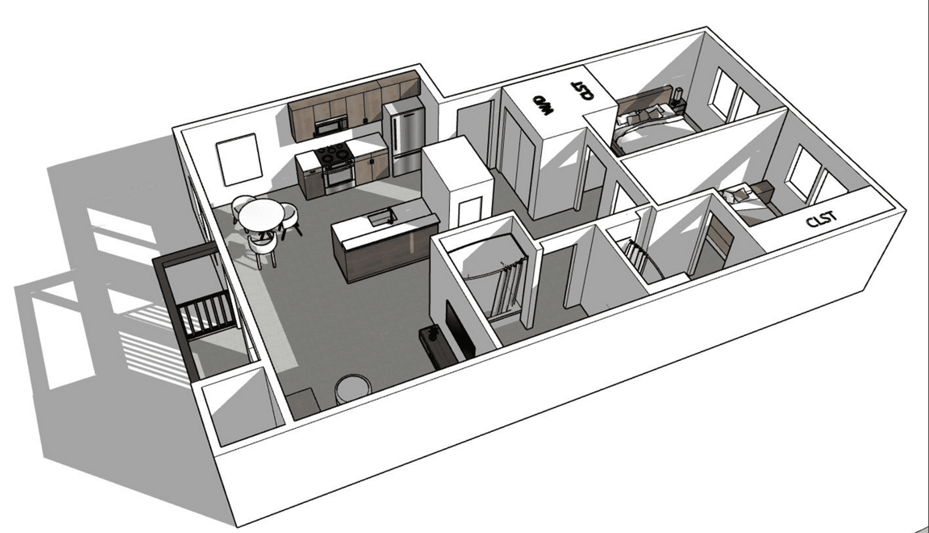 Bend Apartment: 369 SE Reed Market Road