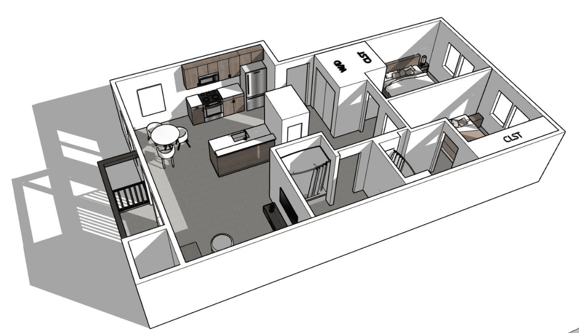 Bend Apartment: 369 SE Reed Market Road