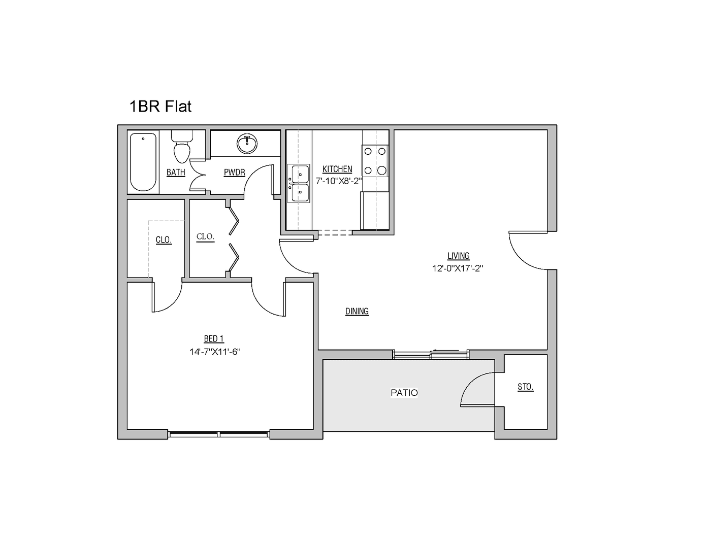 Nashville Apartment: 415 Tusculum Rd C-1