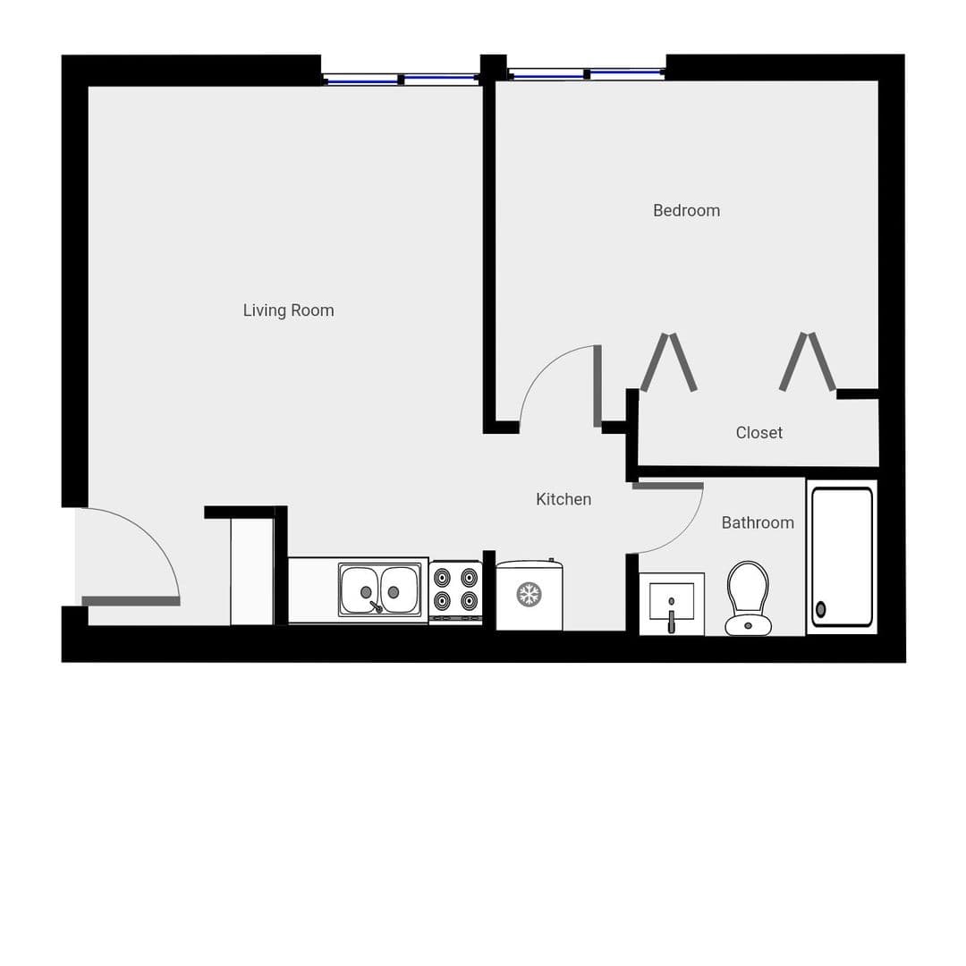 Madison Apartment: 1308 Spring Street