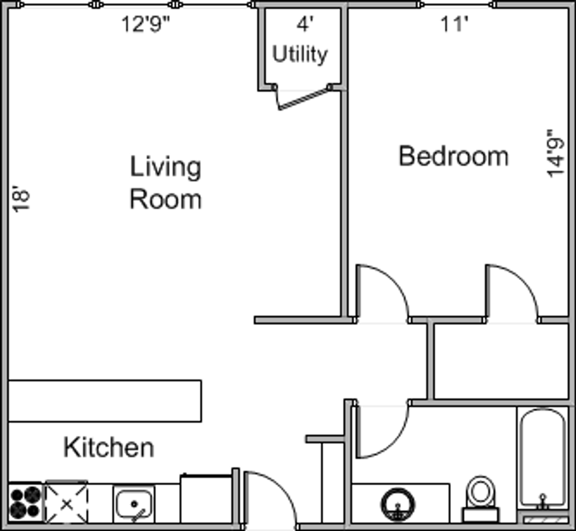 Madison Apartment: 45 N Randall Avenue