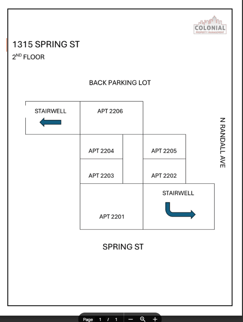 Madison Apartment: 1315 Spring Street