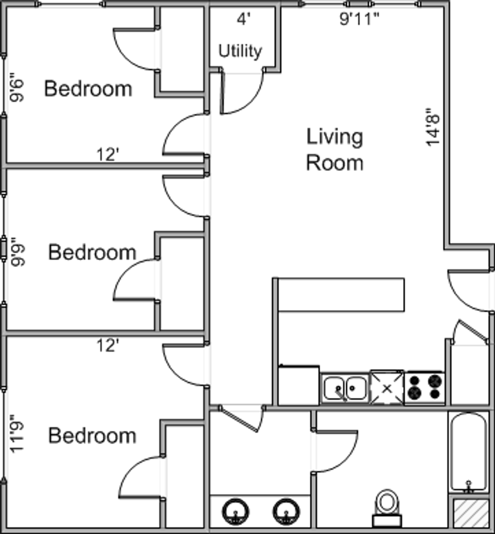 Madison Apartment: 45 N Randall Avenue