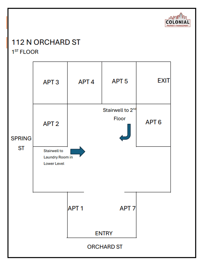 Madison Apartment: 112 N Orchard Street