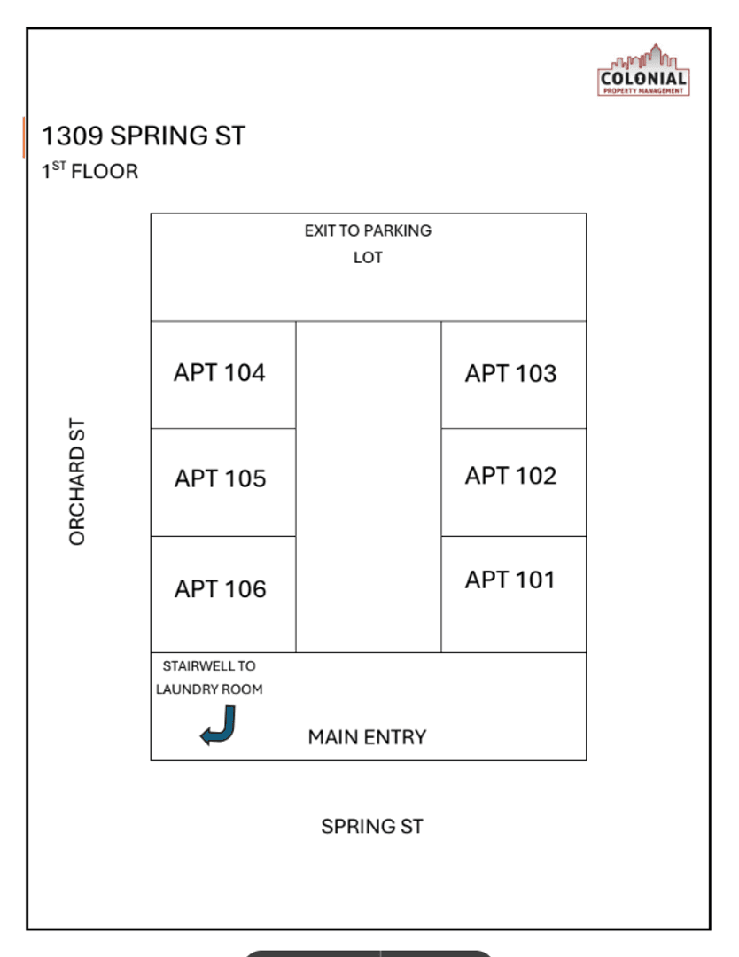 Madison Apartment: 1309 Spring Street