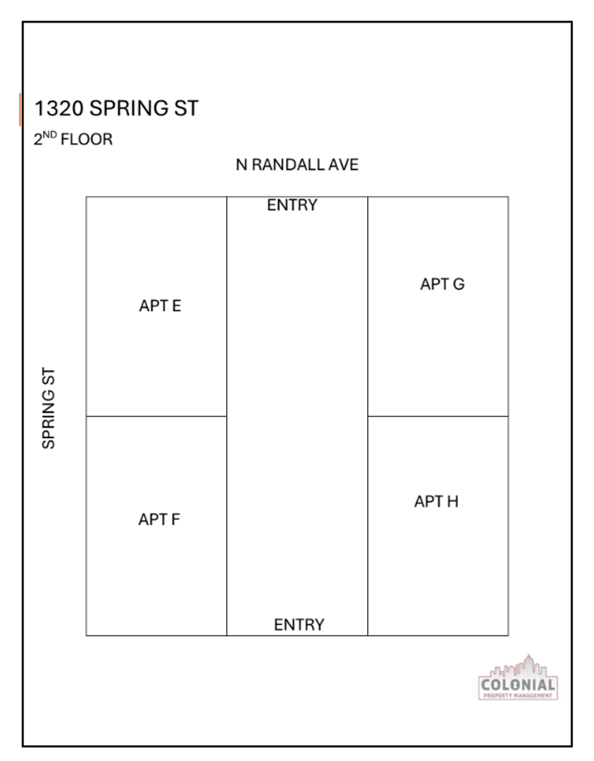 Madison Apartment: 1320 Spring Street