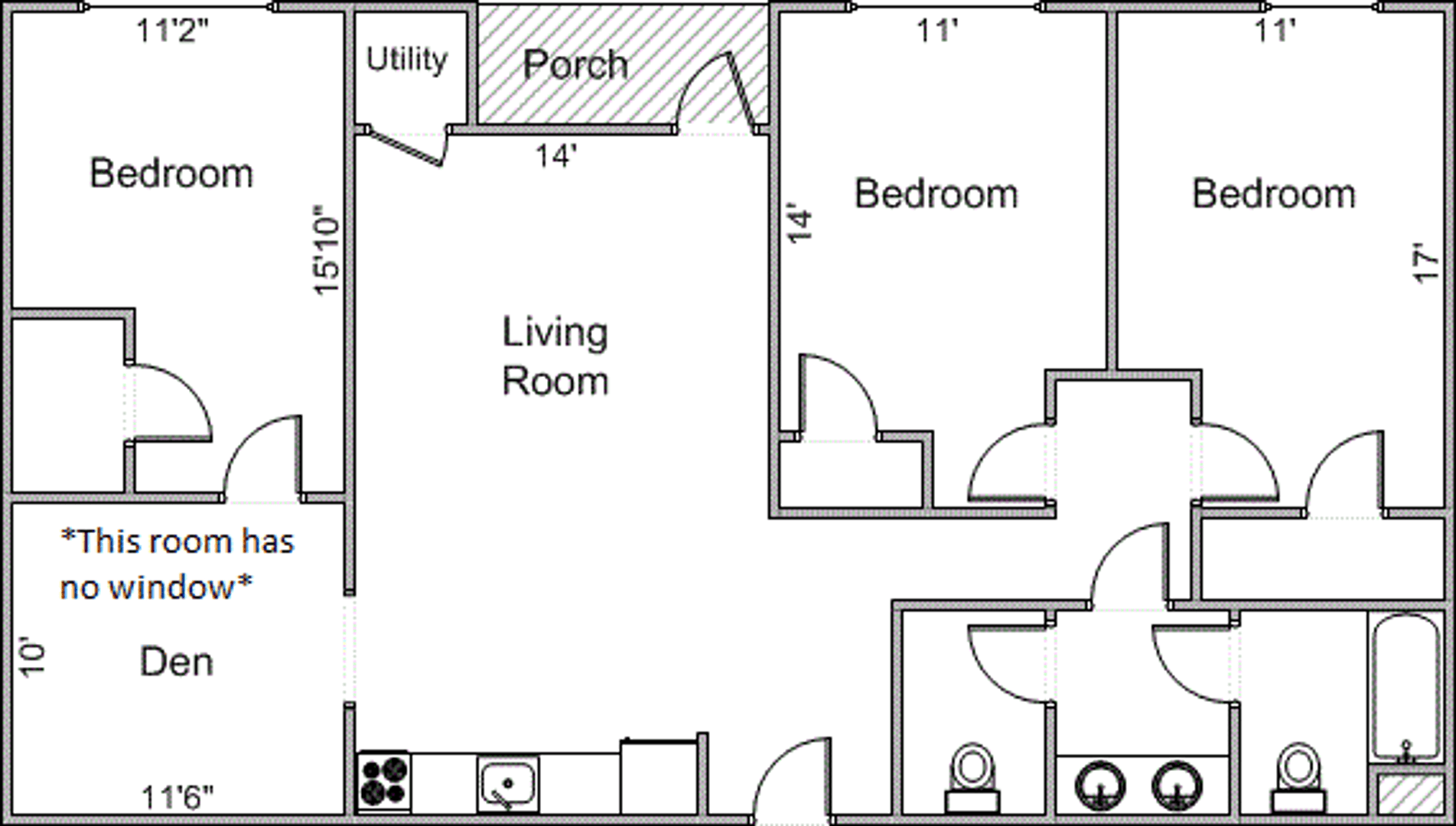 Madison Apartment: 45 N Randall Avenue