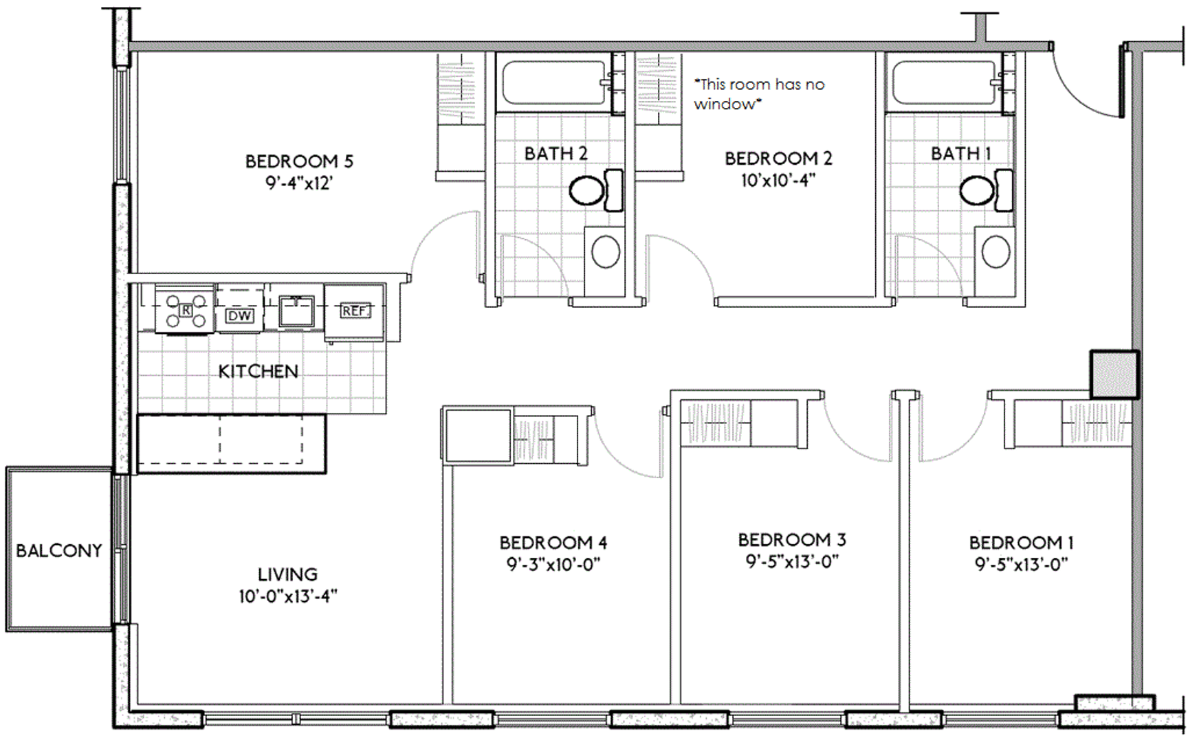 Madison Apartment: 1216 Spring Street