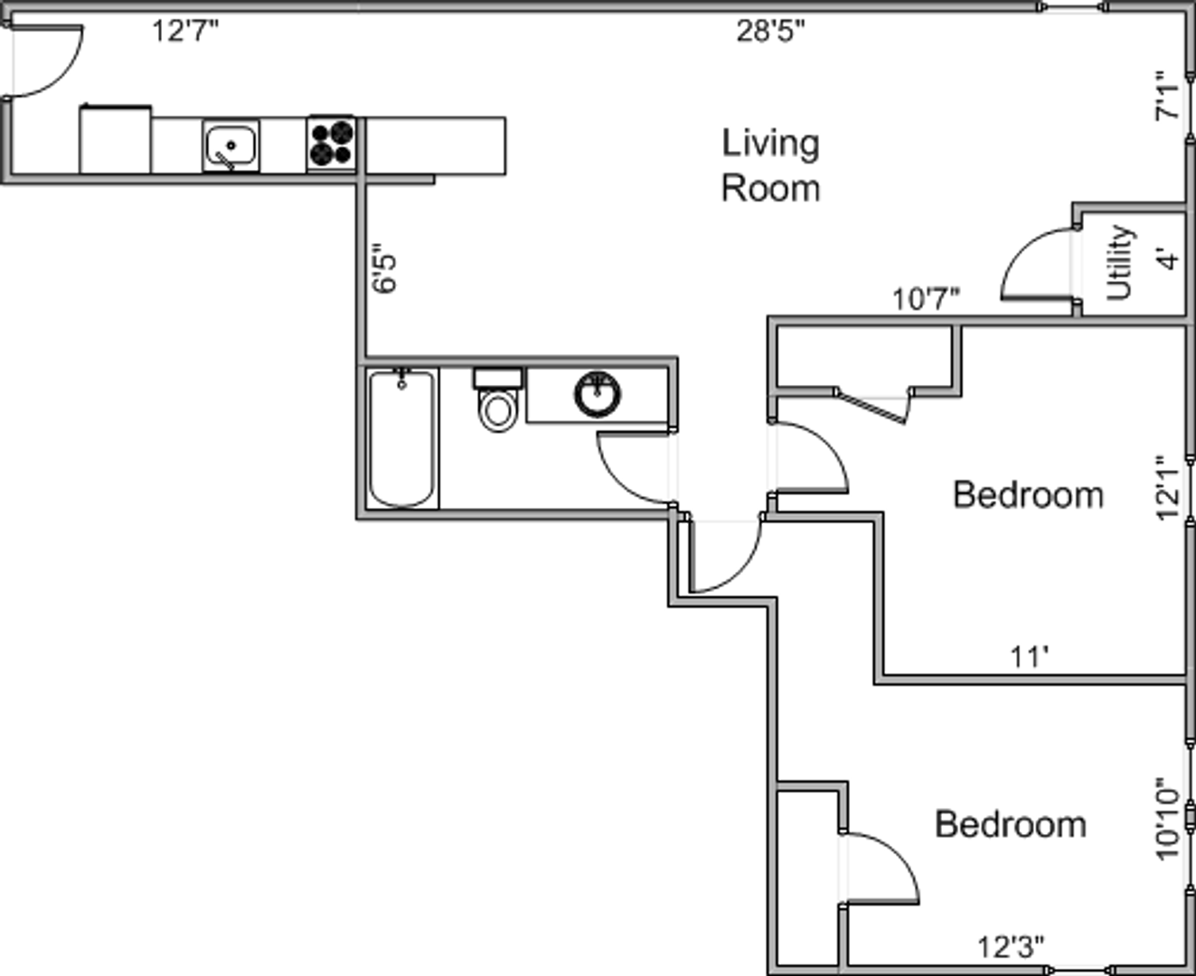 Madison Apartment: 45 N Randall Avenue