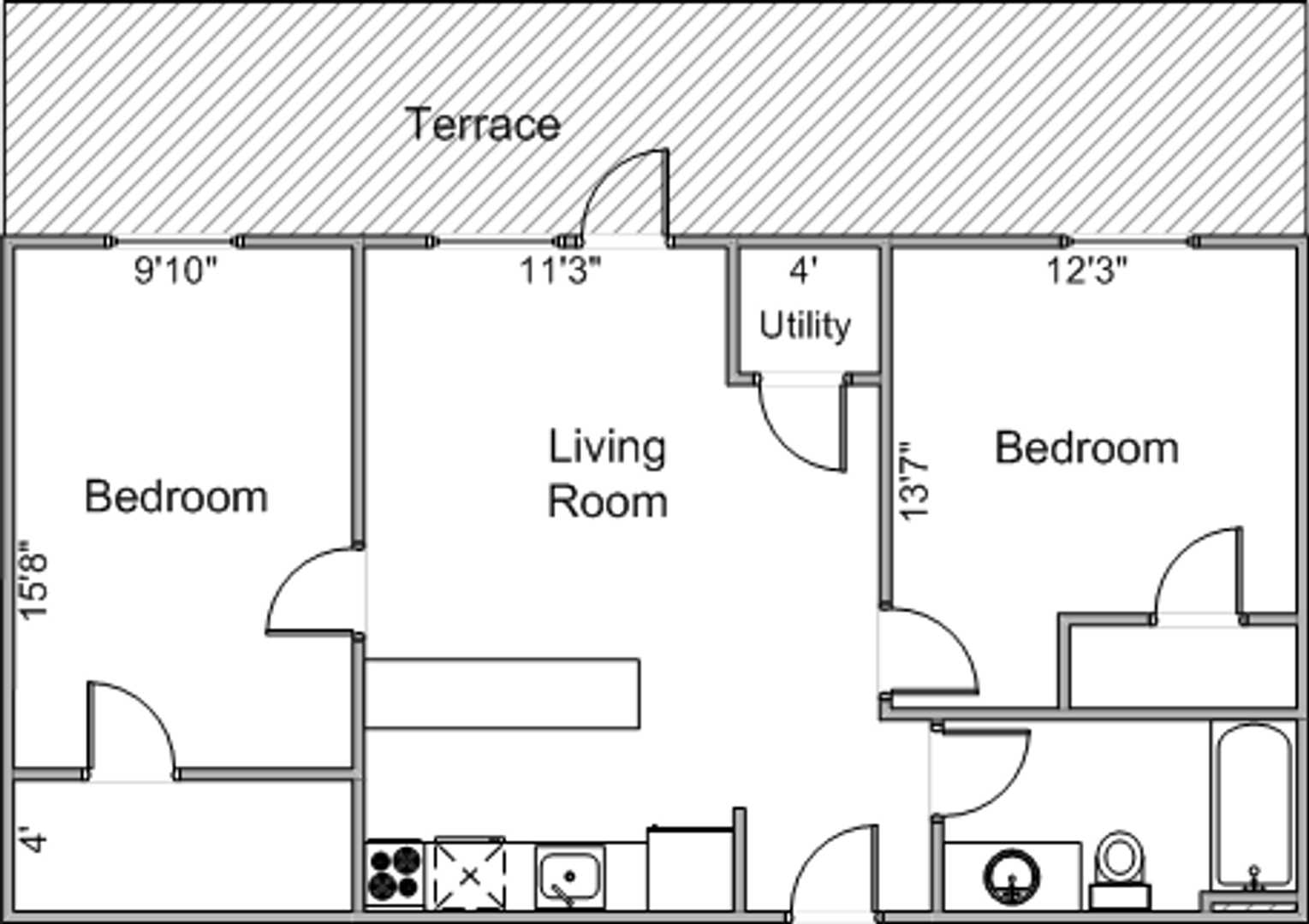 Madison Apartment: 45 N Randall Avenue