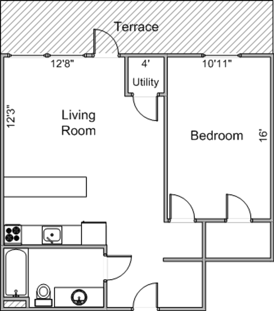 Madison Apartment: 45 N Randall Avenue