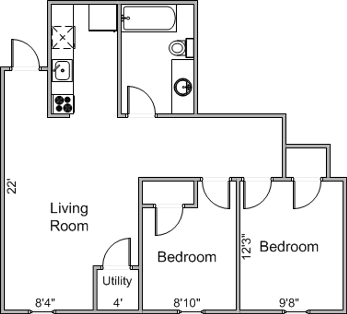 Madison Apartment: 45 N Randall Avenue