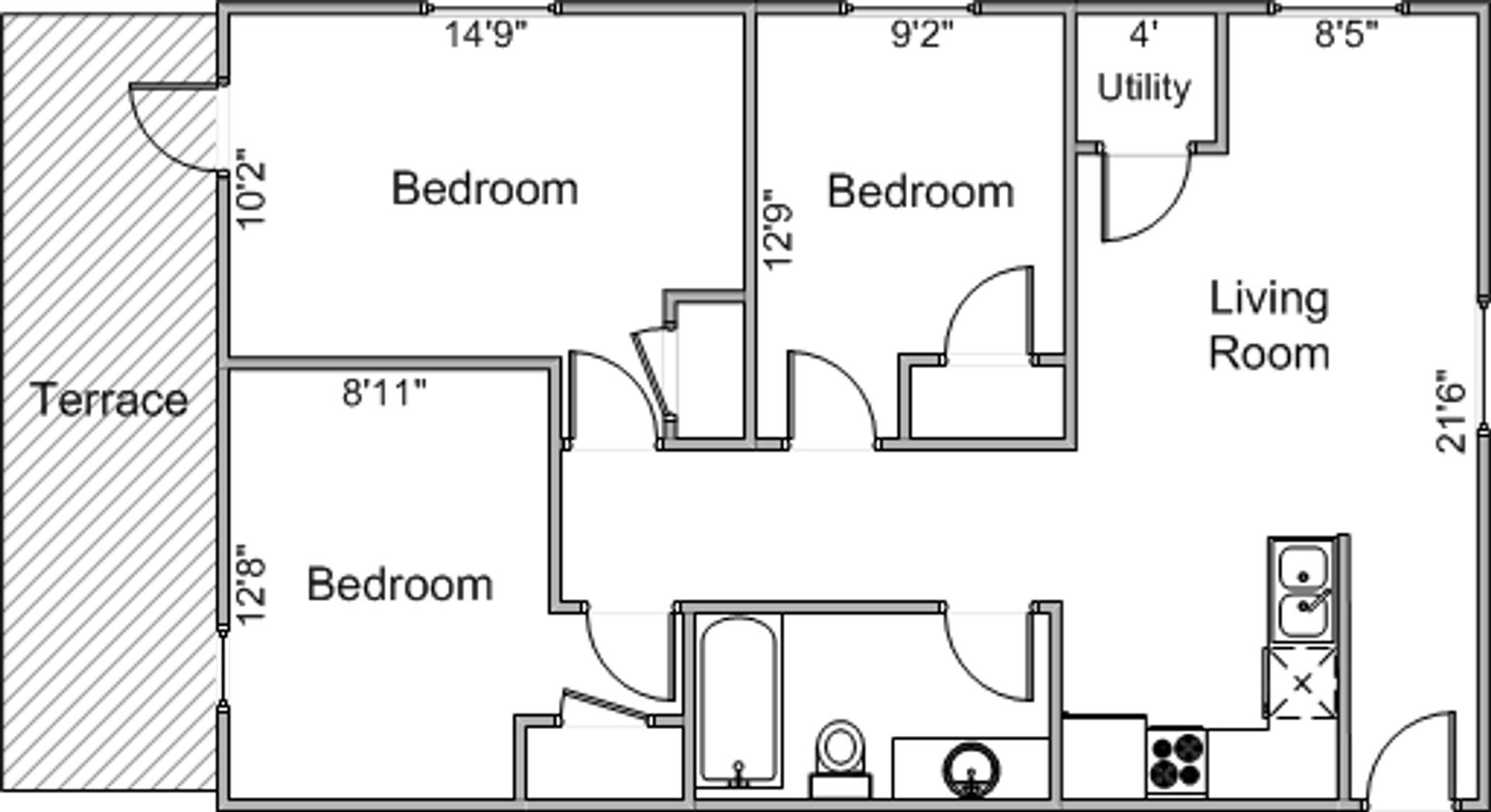 Madison Apartment: 45 N Randall Avenue
