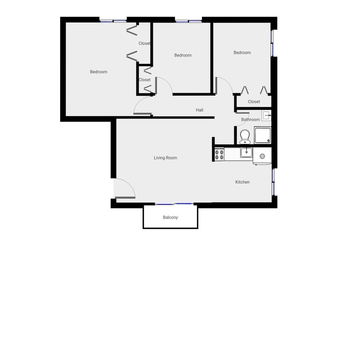 Madison Apartment: 1115 Spring Street