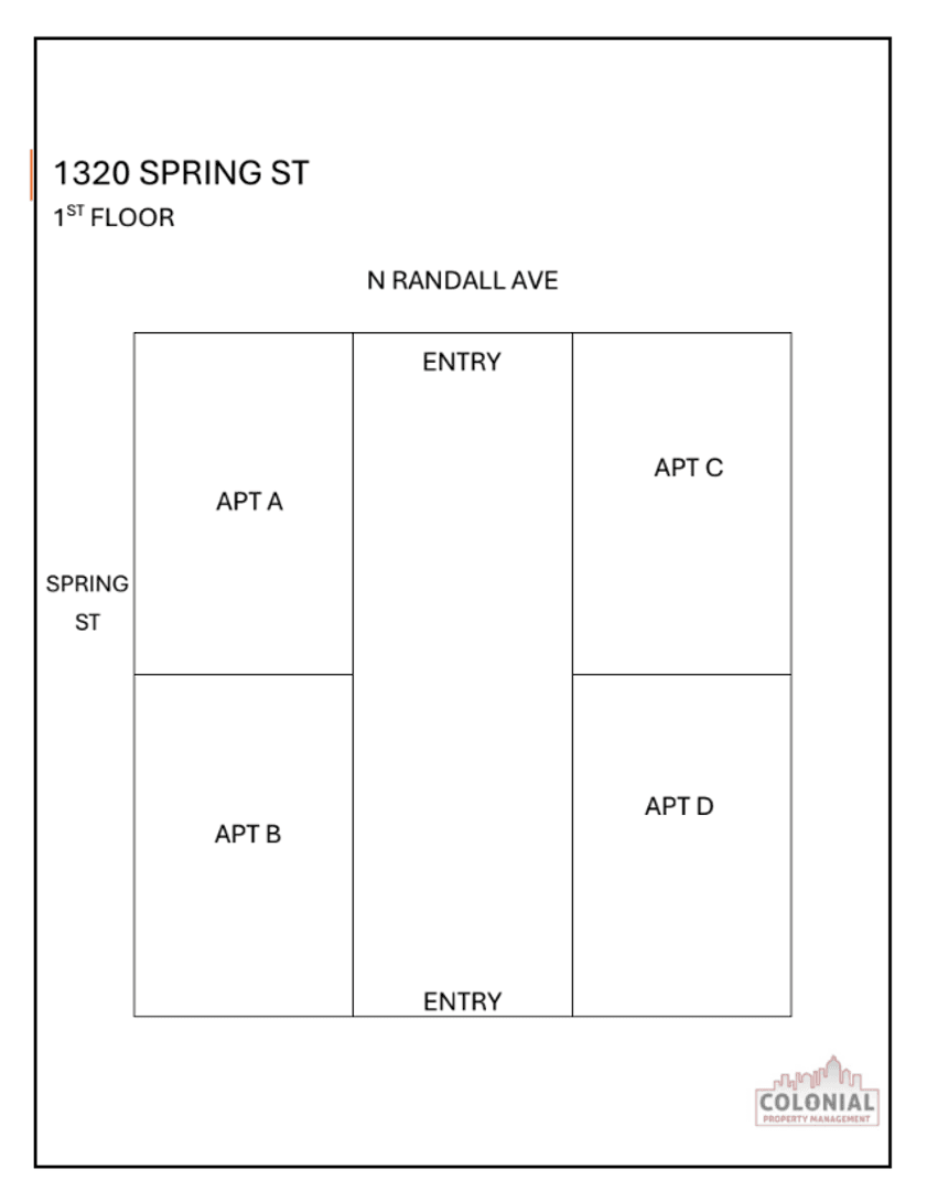 Madison Apartment: 1320 Spring Street