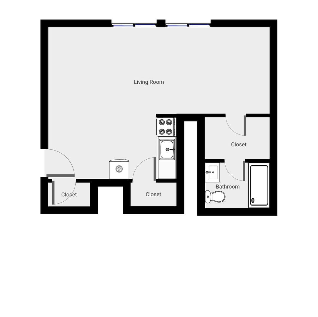 Madison Apartment: 1308 Spring Street