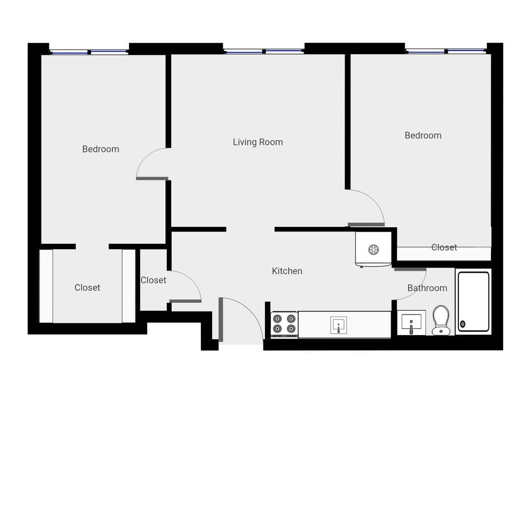 Madison Apartment: 1315 Spring Street