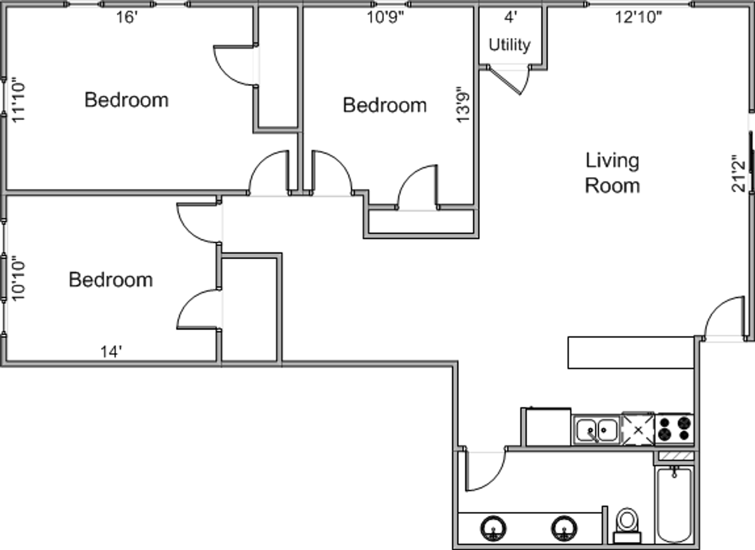 Madison Apartment: 45 N Randall Avenue