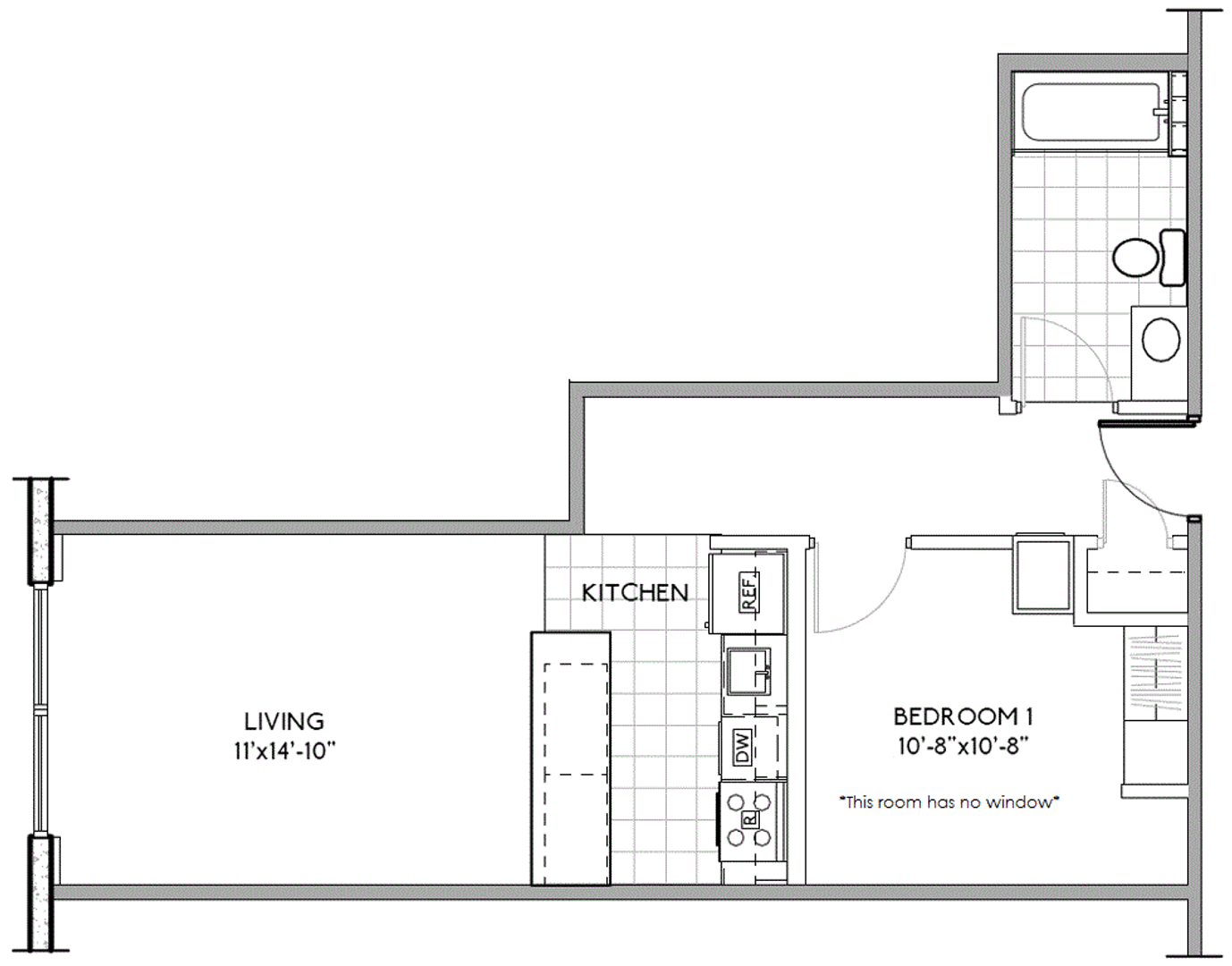 Madison Apartment: 1216 Spring Street
