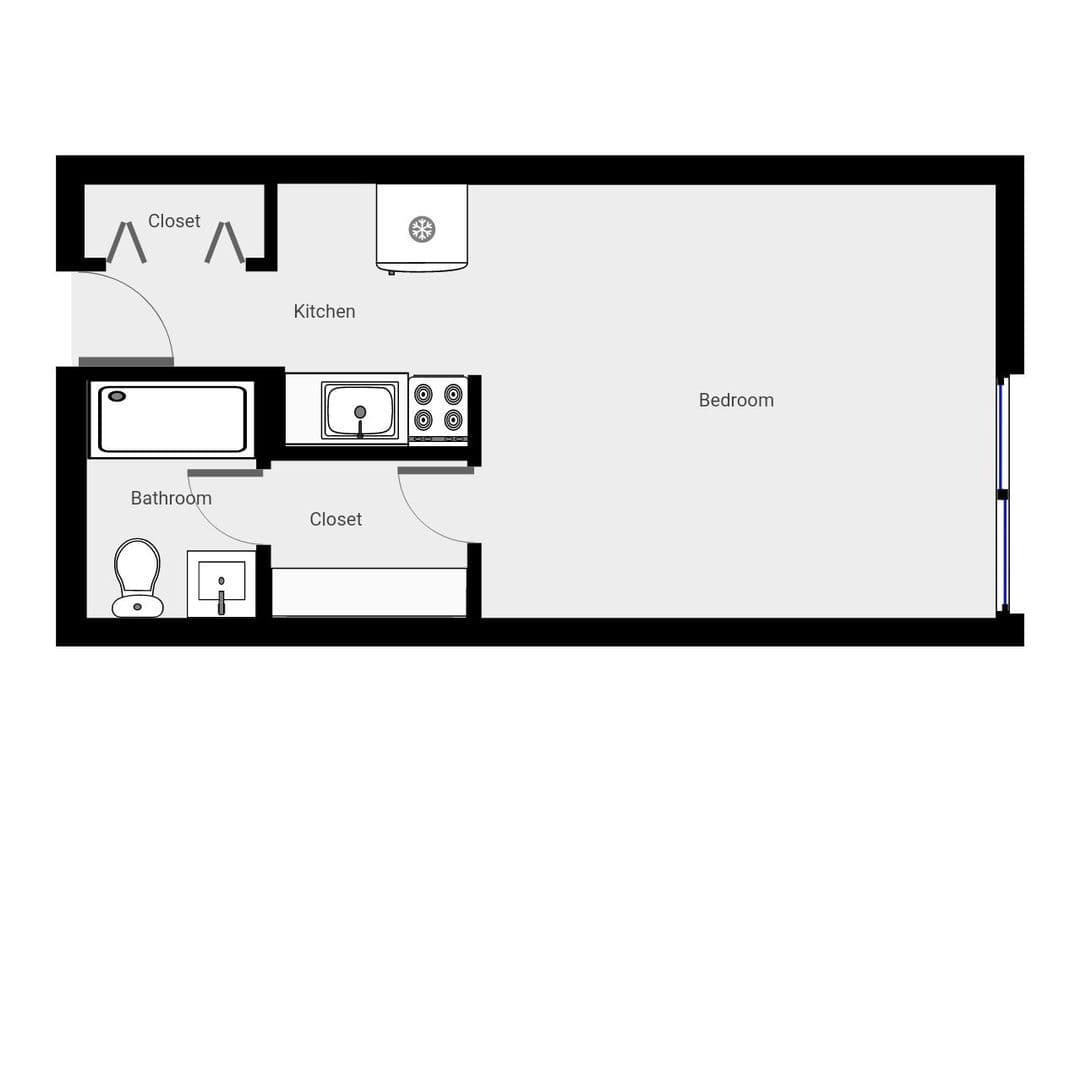 Madison Apartment: 1308 Spring Street