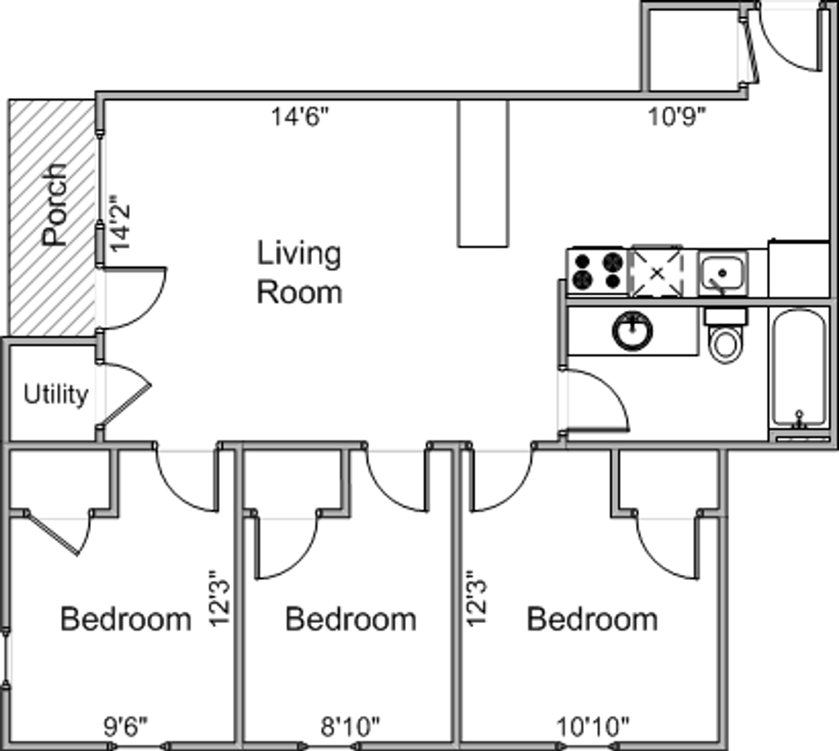 Madison Apartment: 45 N Randall Avenue