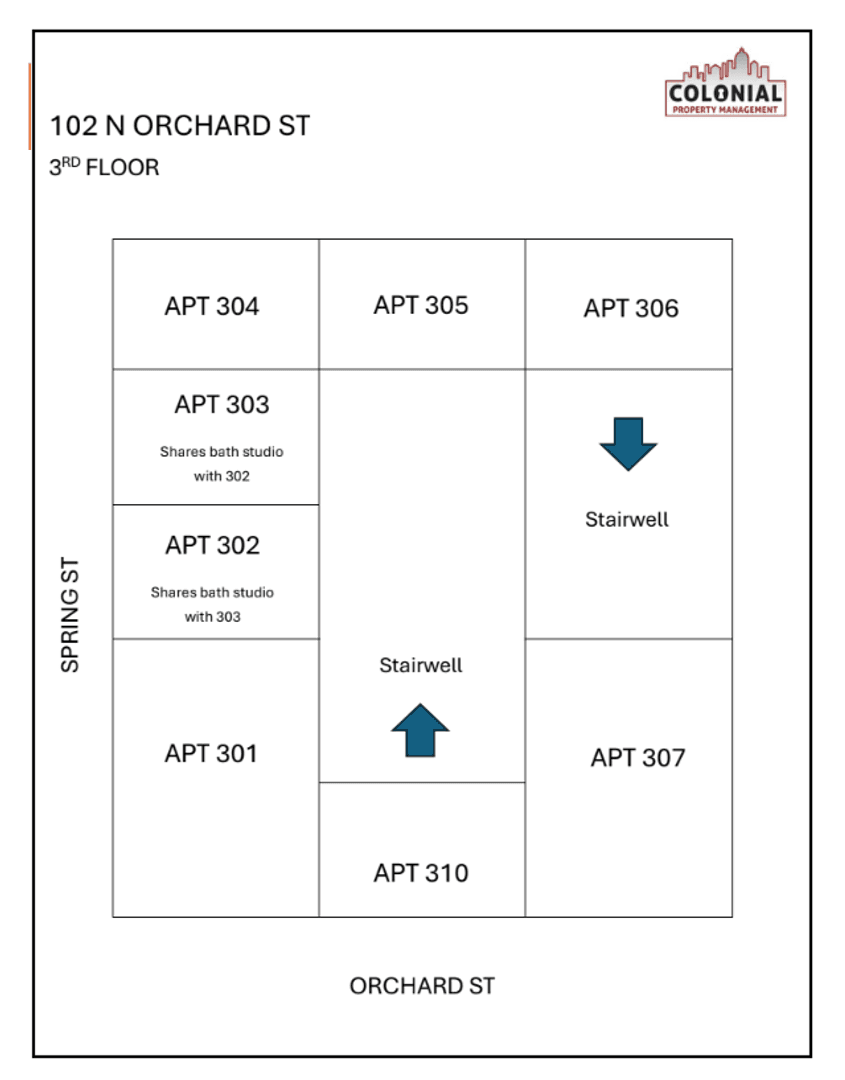 Madison Apartment: 102 N Orchard Street