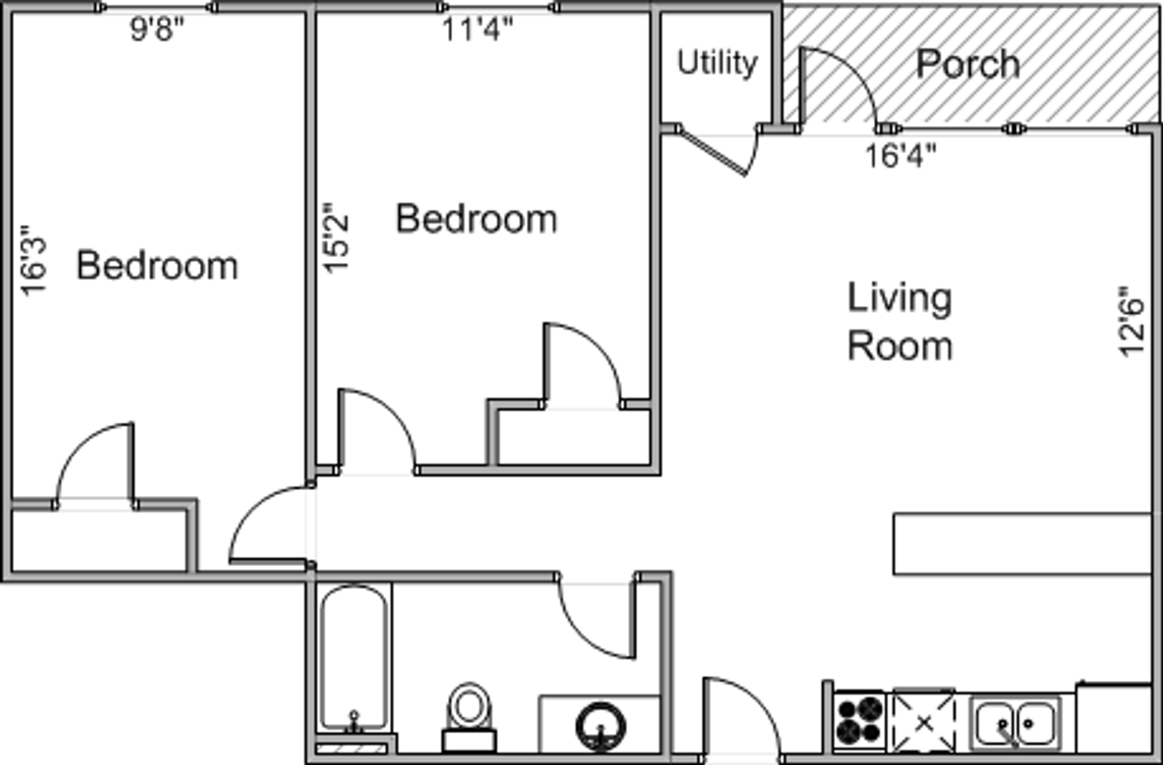 Madison Apartment: 45 N Randall Avenue
