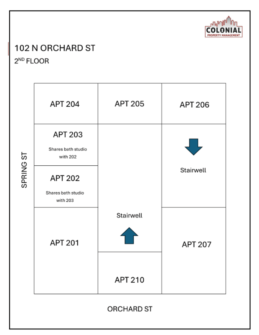 Madison Apartment: 102 N Orchard Street