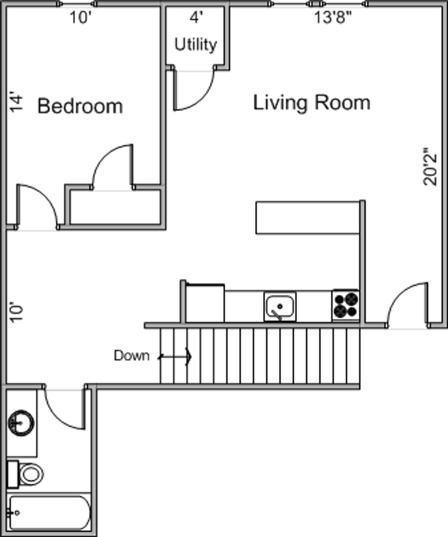 Madison Apartment: 45 N Randall Avenue