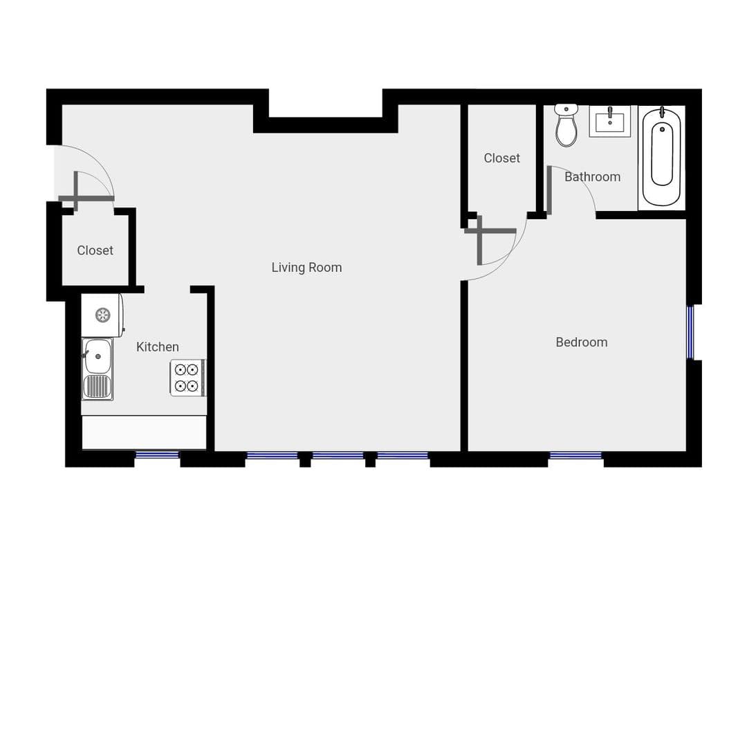 Madison Apartment: 1320 Spring Street