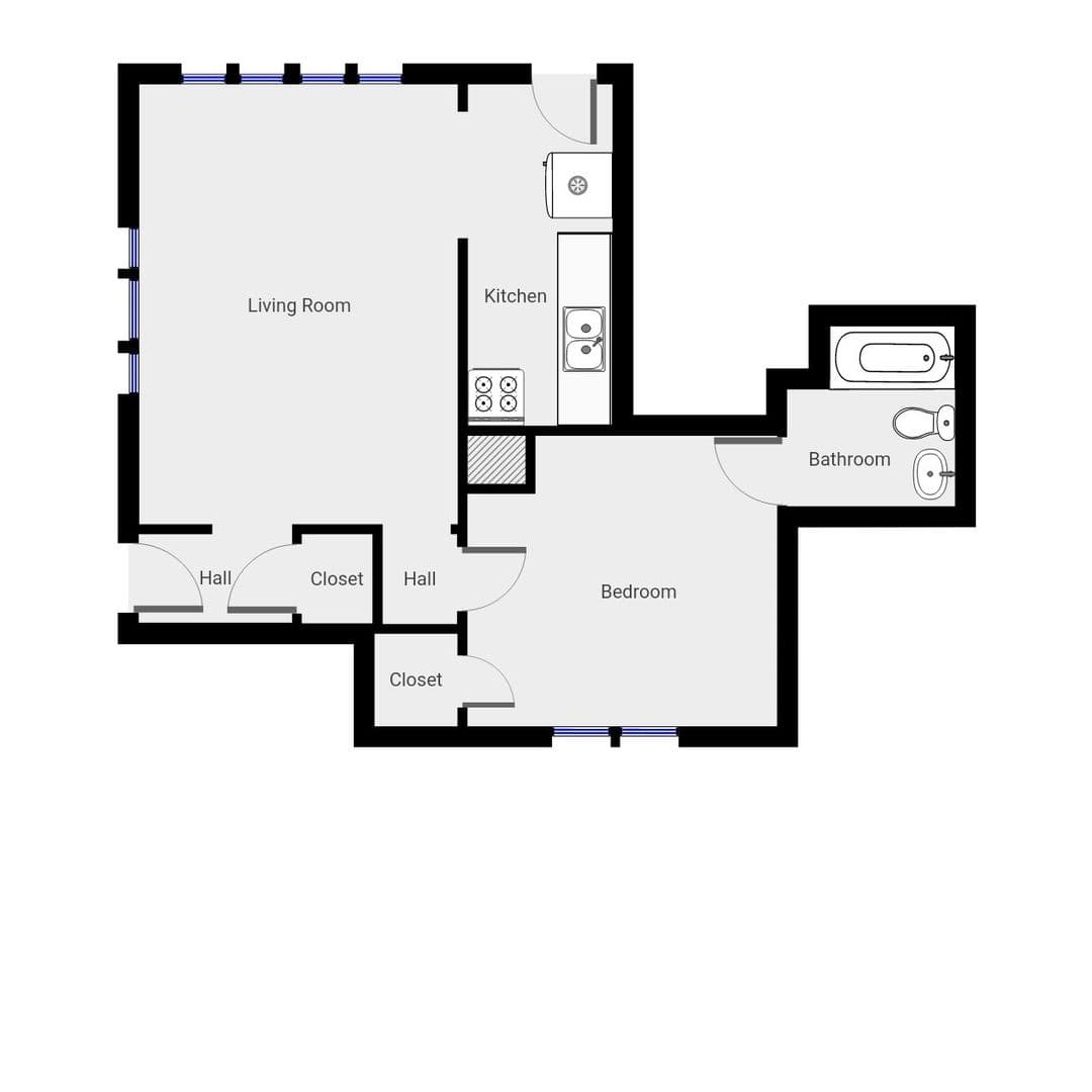 Madison Apartment: 2001-2003 University Avenue