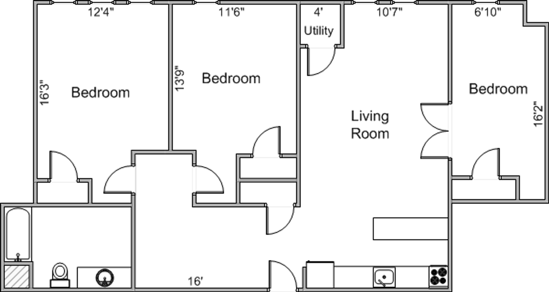 Madison Apartment: 45 N Randall Avenue