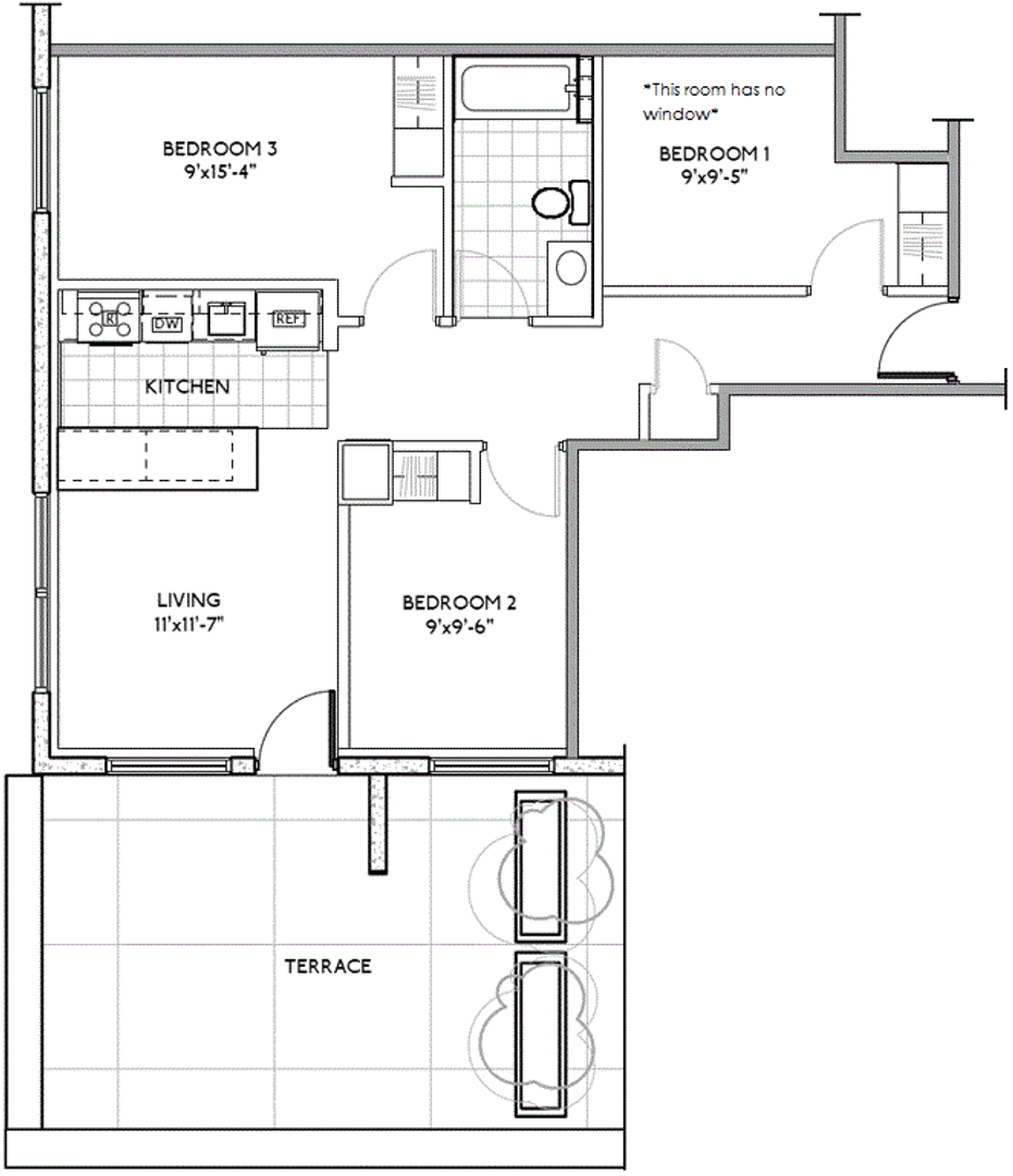 Madison Apartment: 1216 Spring Street
