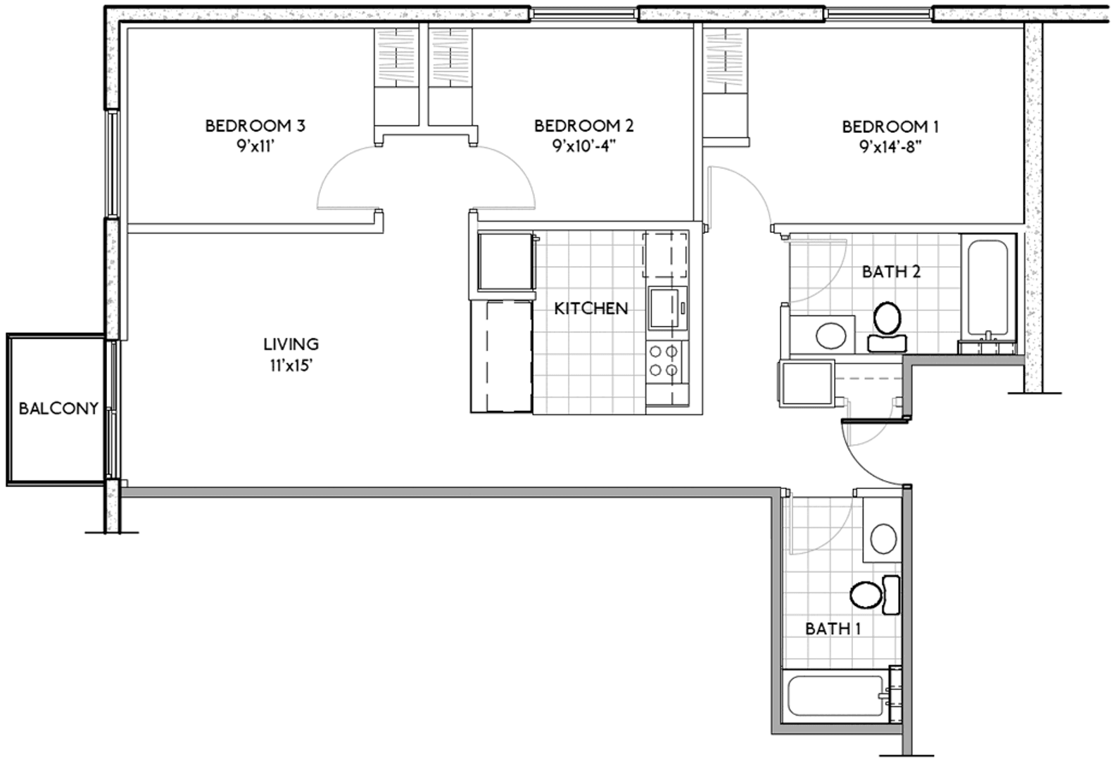 Madison Apartment: 1216 Spring Street