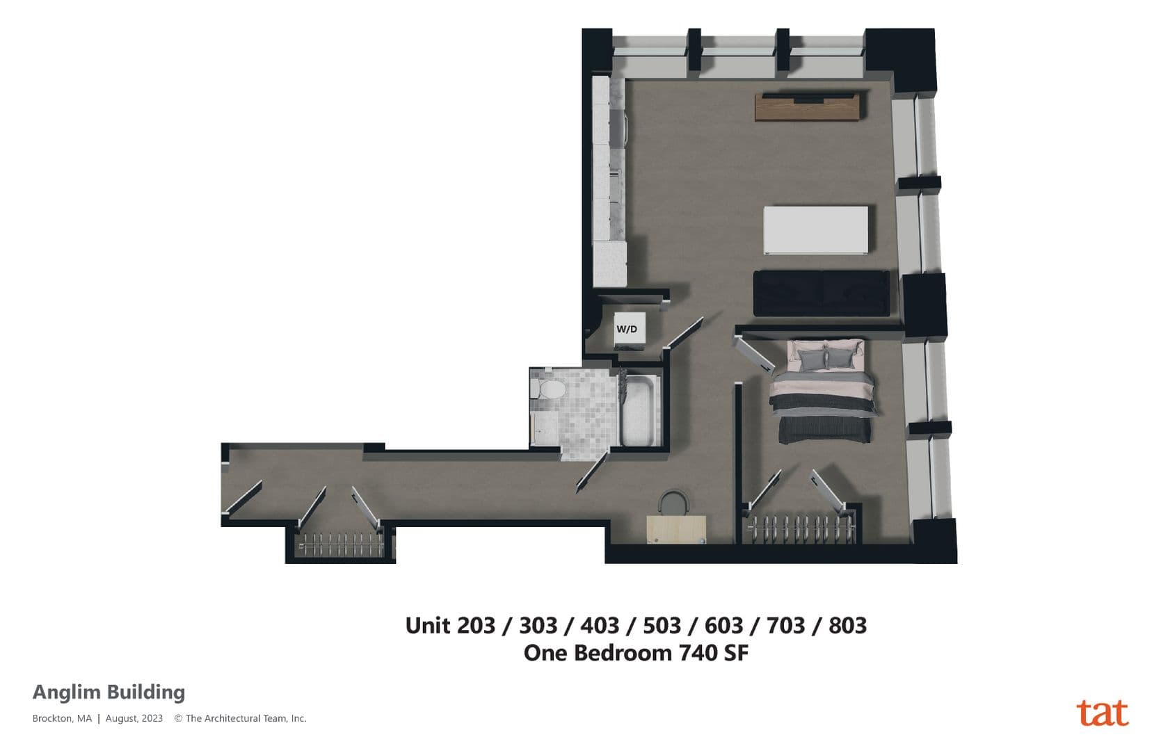Brockton Apartment: 93 Centre St